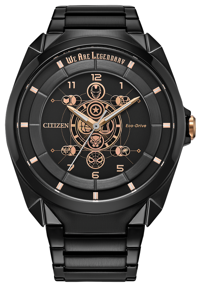 Citizen AW2085-61W Marvel Legends 85th Anniversary Men Watch - Black